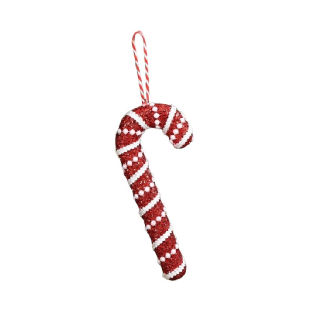 Cane Decorations, Xmas Decor ,with Hanging Loop ,Unique Christmas Ornament Xmas Pendant for Festival Birthday