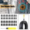 Car Tyre Repair Rubber Nail Set Tire Screws Tubeless Repair Tools Kit for Motorcycle Truck