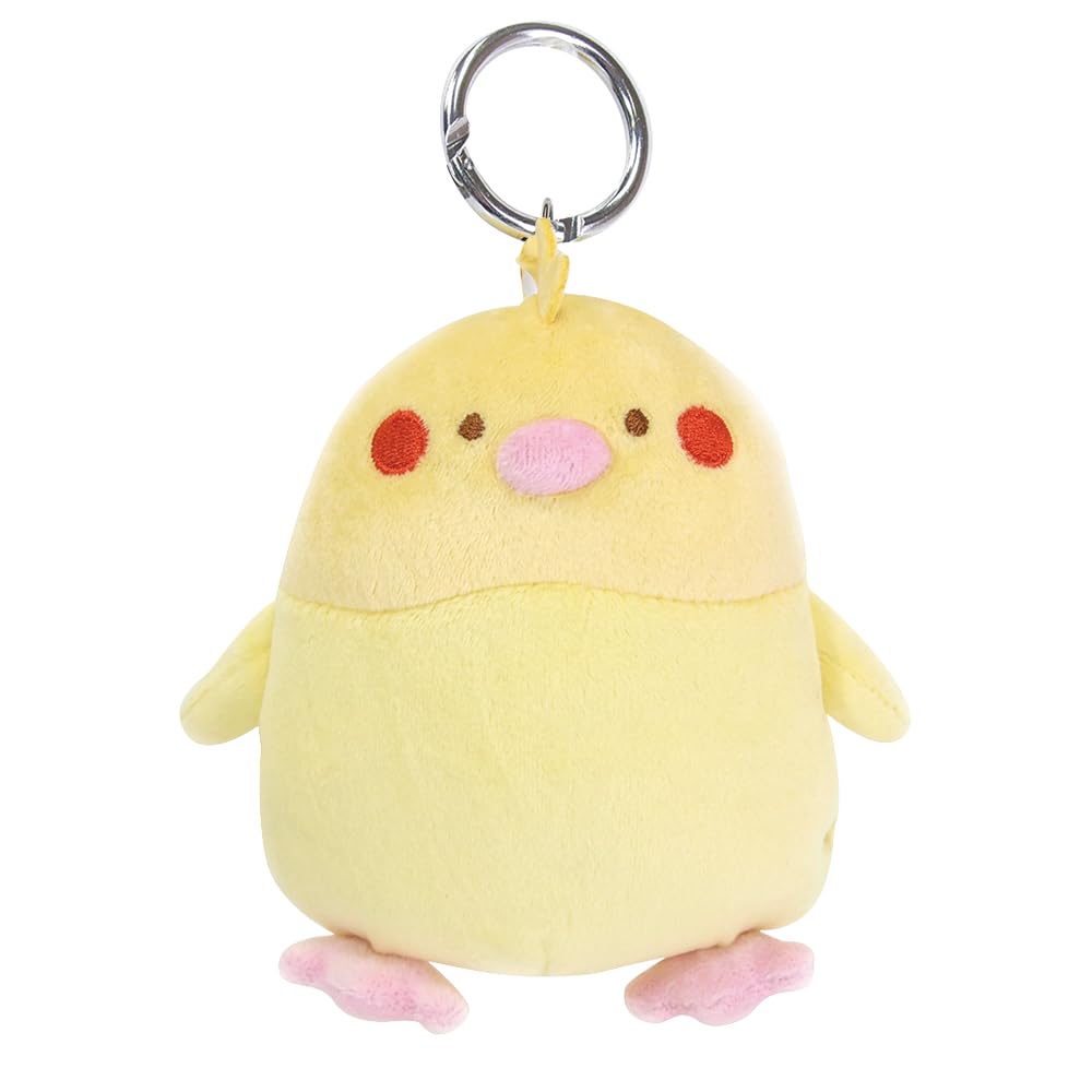 SunLemon Hug Hug Soft Pass Case, Cockatiel Design, 14 x 5 x 17cm, Cute Animal Design, P-9772