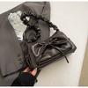 IELGY Fashionable All-Match Korean Version Small Square Bag Cute Bow