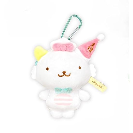 Пушистая косметичка Sanrio Gaopawaru с карабином Gao B0GSYZD7QP