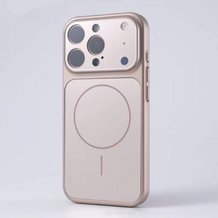 Frosted Glass Finish Magnetic Phone Case For iPhone 17Air 17 ProMax 16 15 14 13 Pro Max Magnetic Shockproof PC Hard Cover