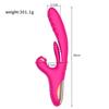 Adult Female Supplies Beauty Multifunctional Vibrator Female Masturbation Massage AV Sucking and Beating Telescopic Stick