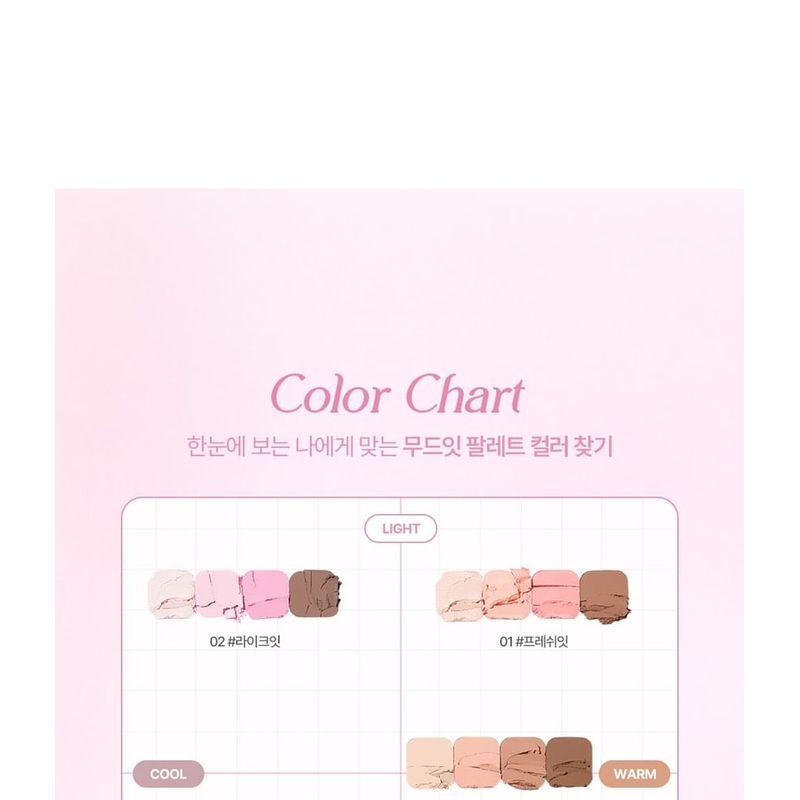 lilybyred - Mood It Palette NEW - 4 Types