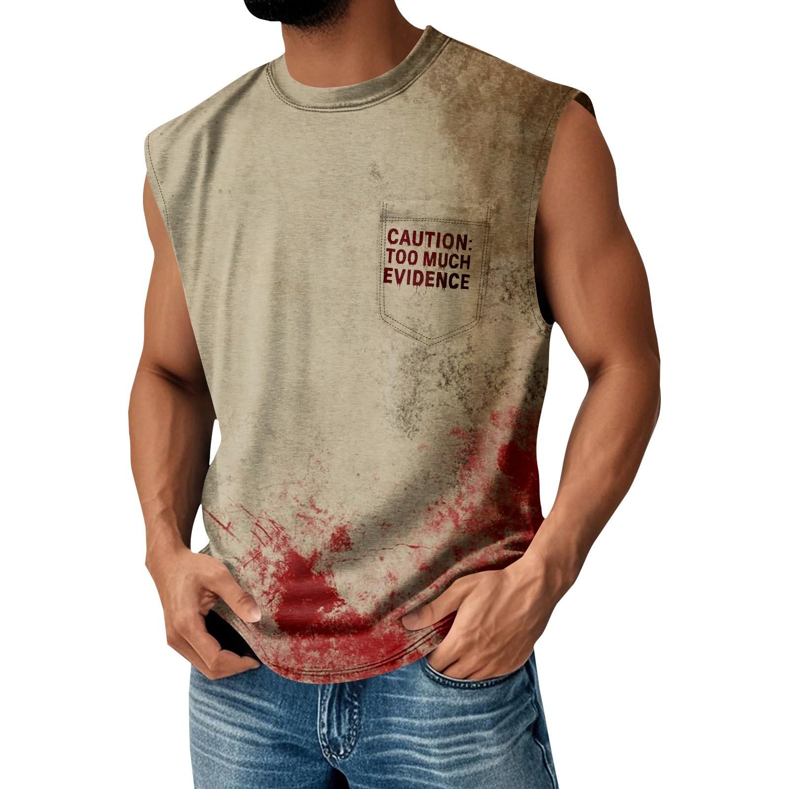 

Мужской летний однотонный спортивный жилет с карманами, мужской спортивный повседневный жилет XL