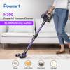POWEART N700 Cordless Handheld Vacuum Cleaner Purple 30KPa Suction 2600mAh Battery