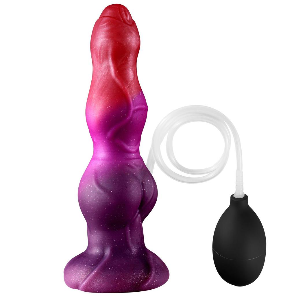 New Water-Spraying Liquid Silicone Anal Plug – Unisex Adult Intimate Toy for Anal and Intimate Use
