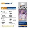VG SPORTS Легкая велосипедная цепь с несколькими скоростями - Золотая переливающаяся