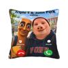 There is Motion at Your Front Tung Tung Sahur Drooling Money Pillow Cover Soft Cushion Cover Pillow Case For Home Decoration