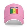 Sun Baseball Cap Senegal Flag  Print Trucker Hat Hot Sale Stylish Hiking Fishing Snapback Cap