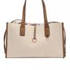 New Simple Casual Canvas Bag Women's Handbag Zipper Shoulder Bag 2025 Fashion  Ladies Square Tote Shopping Bag