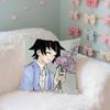 TTomiokas Giyuus Case Plush Fabric Soft Pillowcase Double Sided Print Cushion Cover Household Gifts
