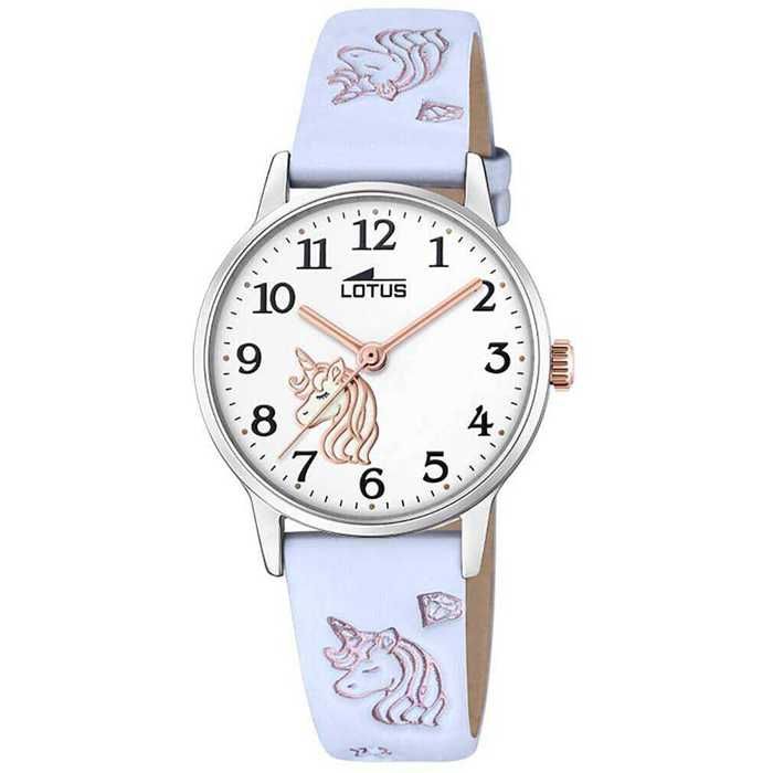 Montre - Acier,Cuir Bleu ciel - Lotus - 18865/3