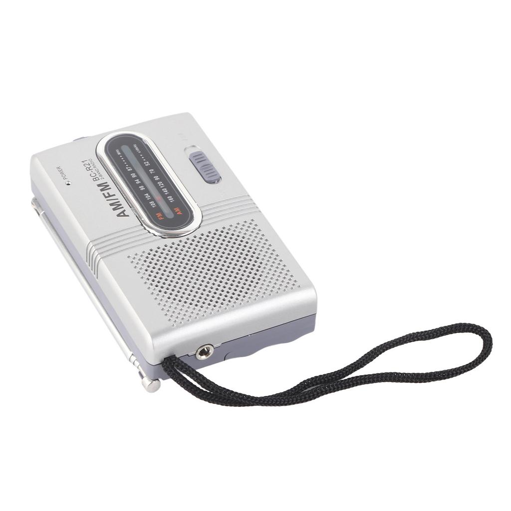 Universal Portable AMFM Mini Radio Stereo Speakers Receiver Music Player