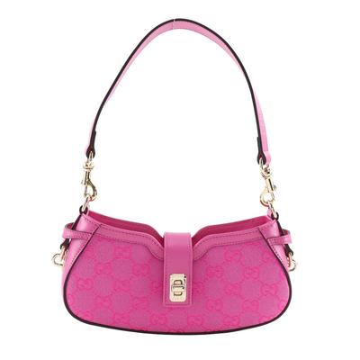 Moonside Mini Umhängetasche 786035 rosa GG-Canvas Damen Gebraucht