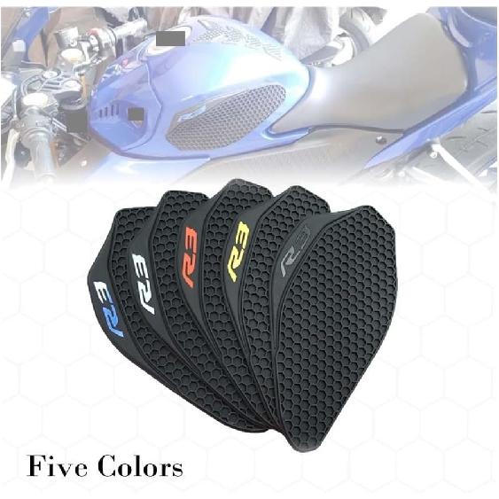 Motorcycle Tank Protection Sticker For YA&MAHA YZF-R3 YZF R3 YZFR3 2019-2023 Motorcycle Side Fuel Tank Pad Protector Sticker Decal Knee Grip Tank
