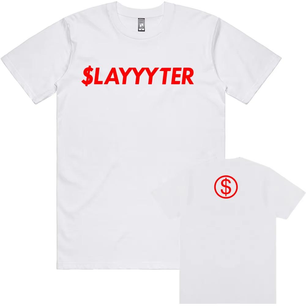 

Album WORT GIRL IN AMERICA Tshirt Singer Slayyyter Graphic Print Tee Summer Short Sleeve Cotton Top Unisex Streetwear 4XL
