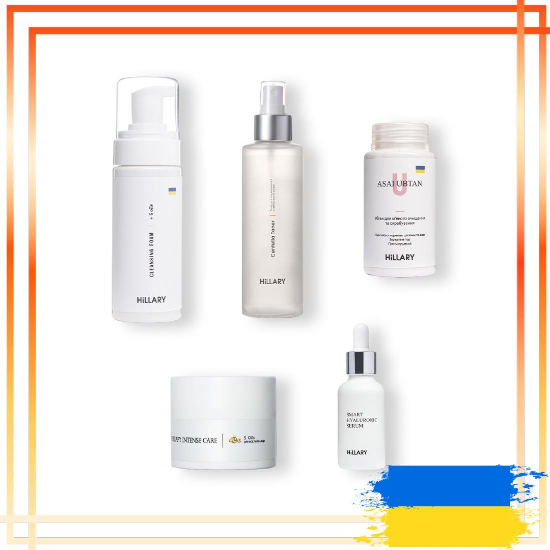 

Комплекс для щоденного догляду за нормальною та комбінованою шкірою Hillary Daily Care Complex For Normal Skin