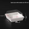 Rousong Xiaobei Pastry Box: Oil-Proof Takeout Container for Desserts, Snow Mei Niang, Puffs, and Cake Rolls.