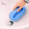 Ergonomic Sponge Bathroom Cleaning with Handle Scratch Free Reusable Deep Widely Used Kitchen Scrubbing Residue Remover Scrub Brush