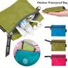 1Pcs Zipper Storage Tool Camping Hiking Outdoor Organizer Travel Cosmetic Bag Waterproof Swimming Bags Backpack Rain Cover