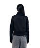 Aakam Knitted Nylon Jacket (Black)