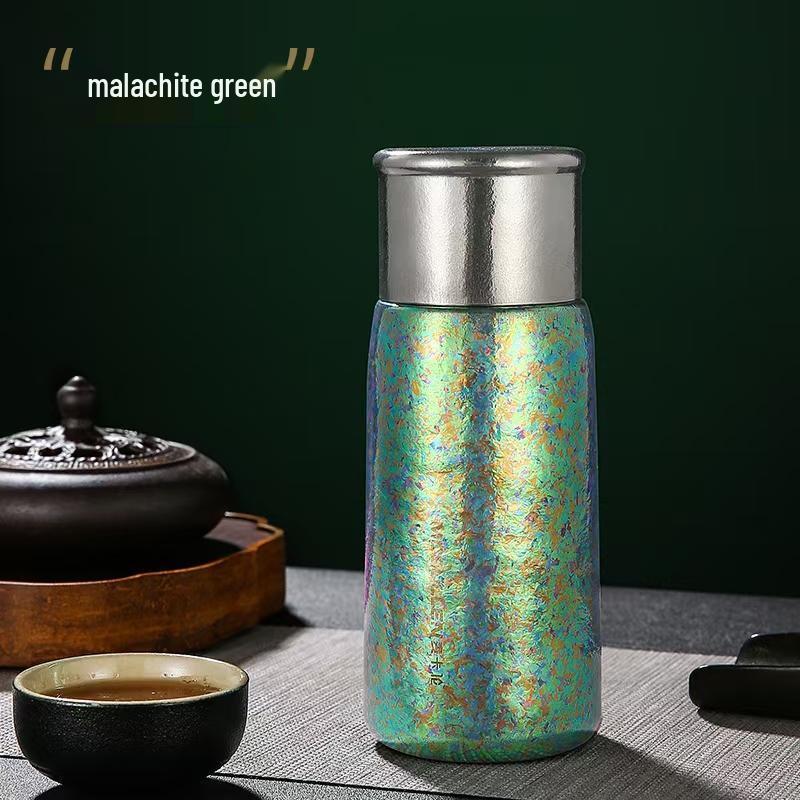 MCCULLEN TM-320A Magnetic Suspension Pure Titanium Tea Thermos