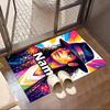 Custom Name Personalized Michael Jackson Print Carpet, Versatile Home Decor Rug, for Playroom, Apartment, Balcony, Entryway, Hallway Gift