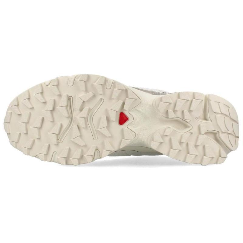 SALOMON XT SLATE Cushioning, Wear Resistant Low top Casual Shoes Unisex White Silver Sneakers 474609