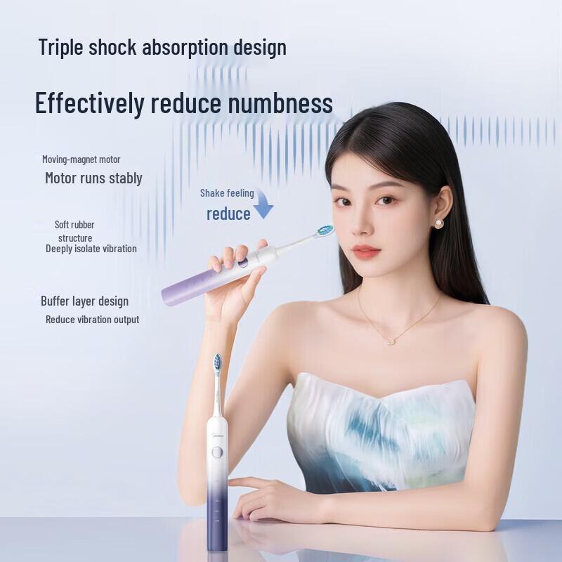 Midea YM3 Sonic Electric Toothbrush CN Plug (adapter Included)