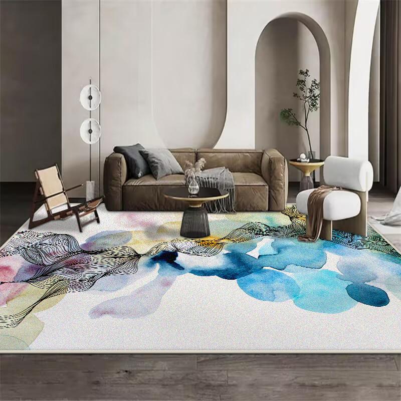 Nordic Large Area Carpets for Living Room Decoration Home Rug Non-slip Bedroom Bedside Carpet Washable Children's Play Floor Mat