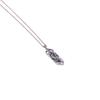 Mezmic Blue Diamond Cross Gold Necklace 2