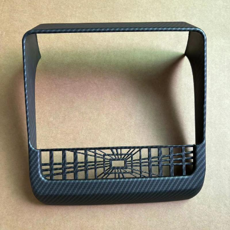 for Tesla Model 3+ Highland 2024 Rear Air Outlet Cover PLAID Style Air Conditioning Vent Protective Cover New Model3 Accessories
