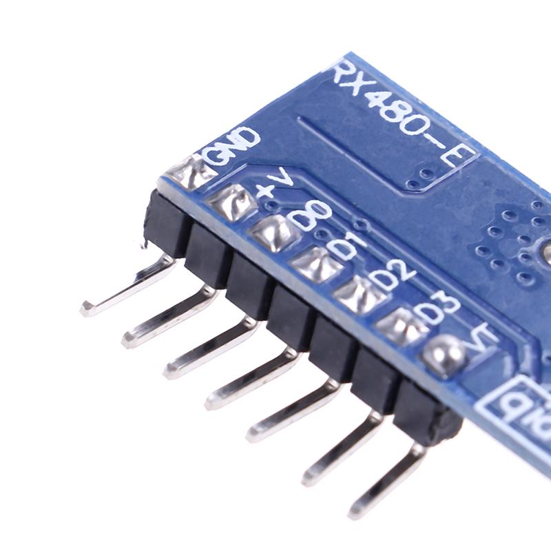 433Mhz Wireless Rf 4 Channel Output Receiver Module And Transmitter Ev1527 Code