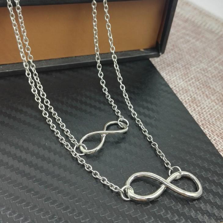 European & American Style Double Layer Necklace: Creative Fashion Accessory
