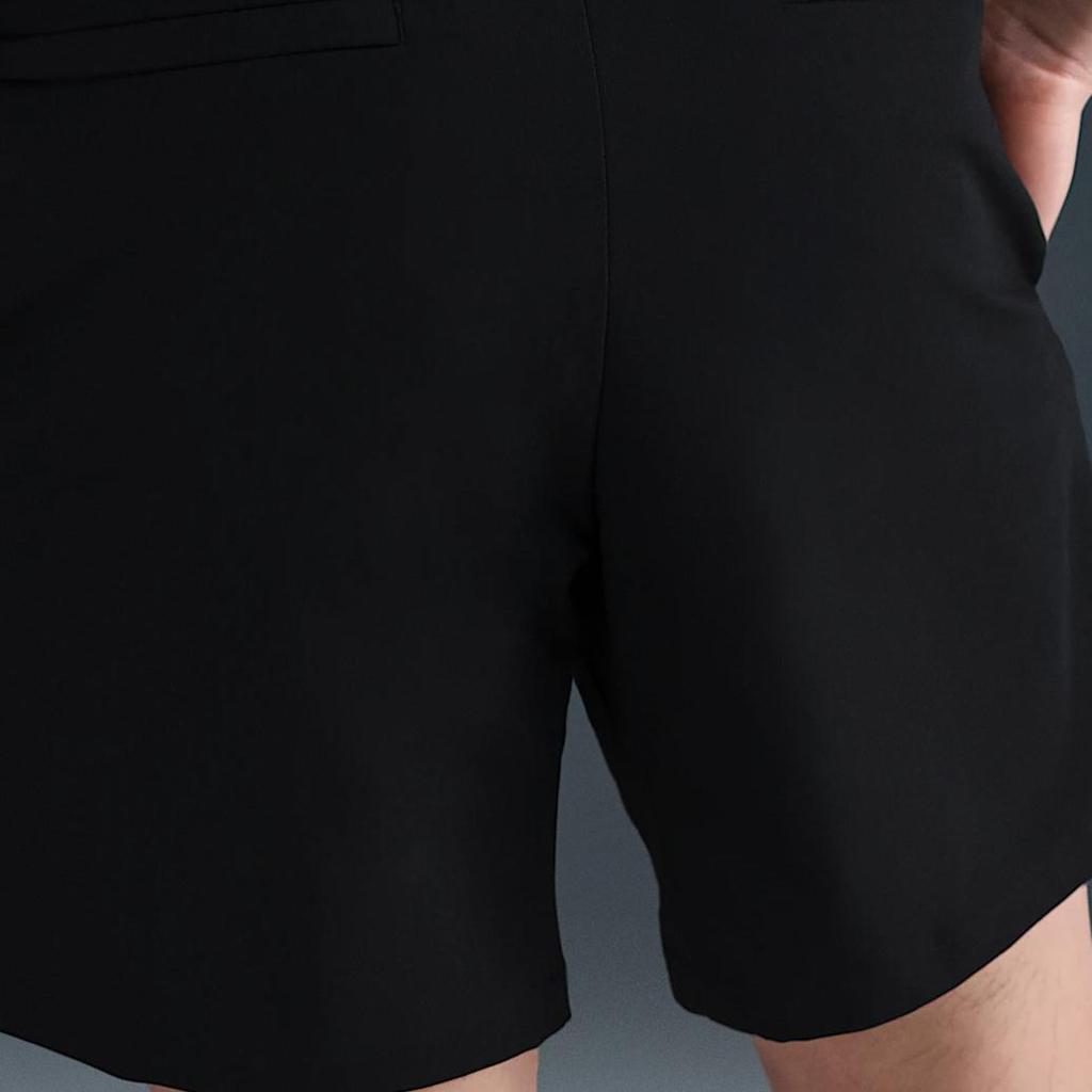 Nike Dri-Fit Perfect Stretch Fashion Comfortable Simple Solid Color Versatile Casual Shorts Men shorts Black HQ6934-010