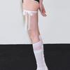 VINAJ Lace Ribbon Thigh Strap (White)