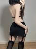 Secret Crotchless Underwear Women French Apron Maid Dress Schoolgirl Suit Erotic Costumes Cosplay Lolita Uniform Sexy Clothing