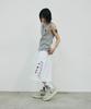 SCALLYWAG [Ryu Jeong-Ran × Skelly Wung] Side Familia Bermuda Training Shorts [White]