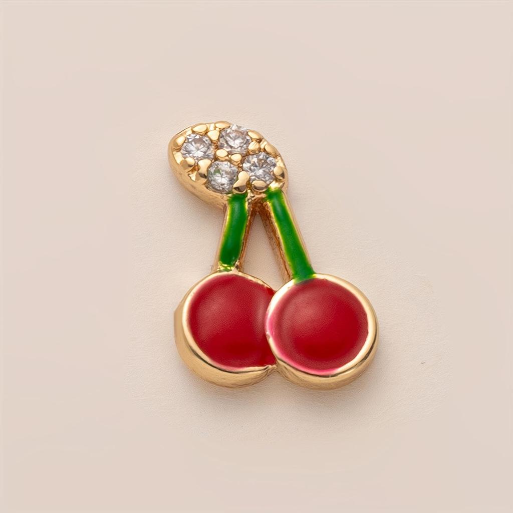 Cross-Border Fresh Fruit Pendant Necklace: Cherry, Pineapple, Orange, Strawberry, Pear Jewelry Accessories