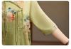 Mother's Summer Chiffon Short-Sleeved Top Set - Stylish T-Shirt for Middle-Aged & Elderly Women