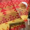 Square Triangle Geometrical Figure Sheer Curtains for Living Room Modern Voile Curtain Bedroom Tulle Curtains Window Drapes