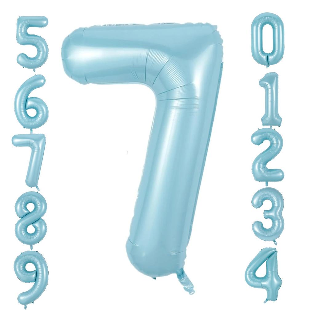 40 Inch Pearl Blue Digital For Birthday Photography, Large Digital