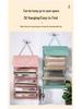 Four-in-One Hangable Foldable Detachable Makeup and Toiletry Bag 