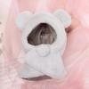 15/20cm Plush Doll's Clothes Handmade Hooded Cloak Korea Idol Doll Clothes Suit Cute Bear Toy Clothes Soft Animal Doll Clothing