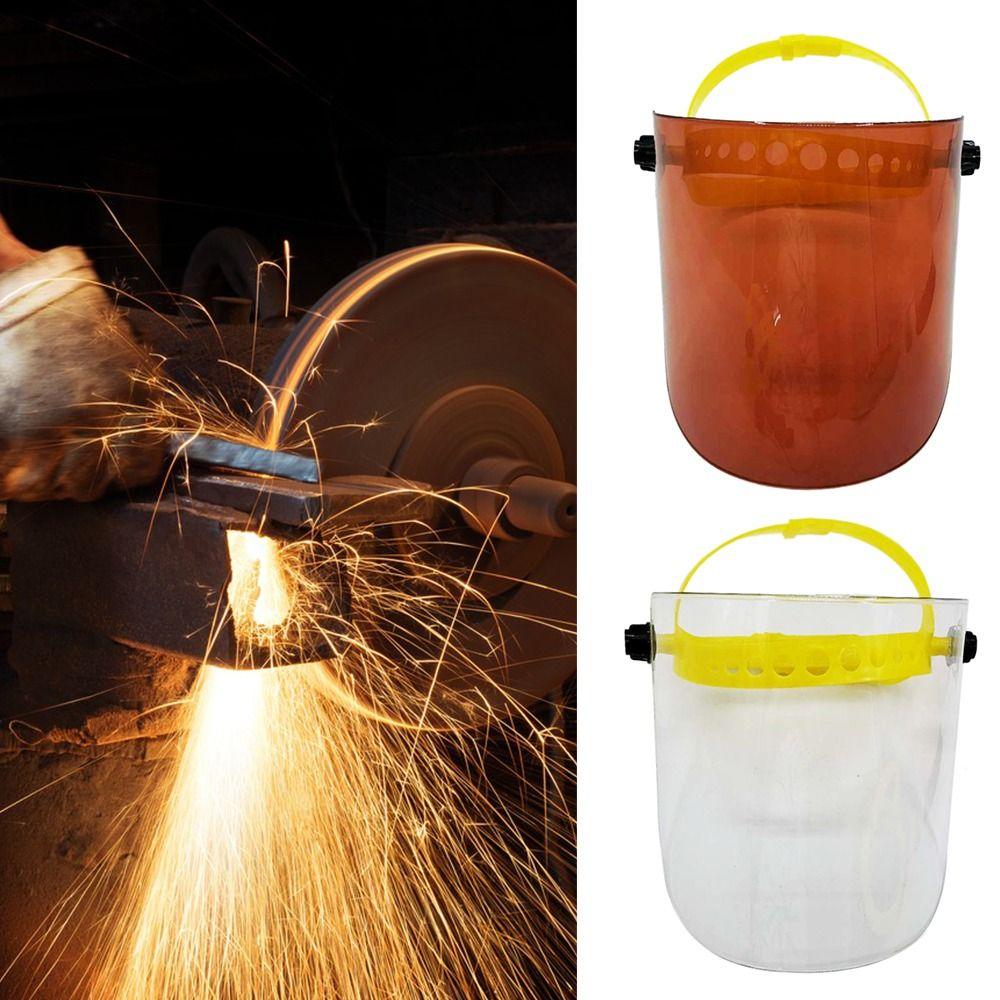 

Полузакрытая рабочая безопасная маска Защитная маска для лица с креплением на голову Инструмент для сварки защитной маски для лица