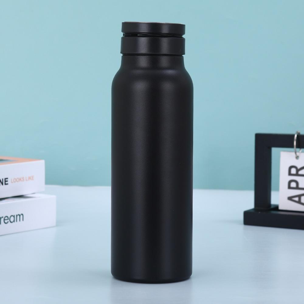 With Magnetic Phone Holder Insulated Water Bottle Stainless Steel Thermos Cup  Cycling
