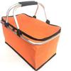 Foldable Picnic Bag Large Capacity Thermal Insulated Basket Dual Carry Handle Outdoor Insulated Cooler Storage Basket For Picnic