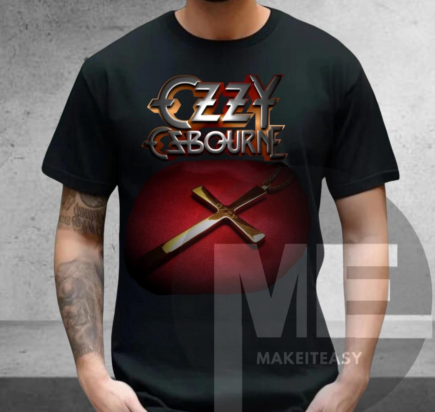 Men s and Women s T-shirts OZZY OSBOURNE Memorial T-Shirt BLACK SABBATH Fan Gift M