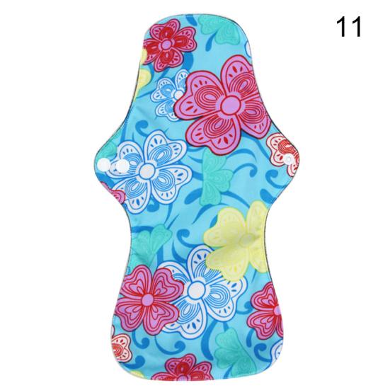 Extra-size Bamboo Cotton Menstrual Pad Reusable Washable Sanitary Panty Liner